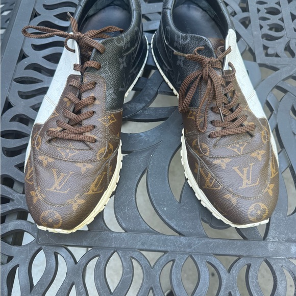 Louis Vuitton Other - Louis Vuitton Tri coloured Monogrammed Runaway Sneakers - Size 11